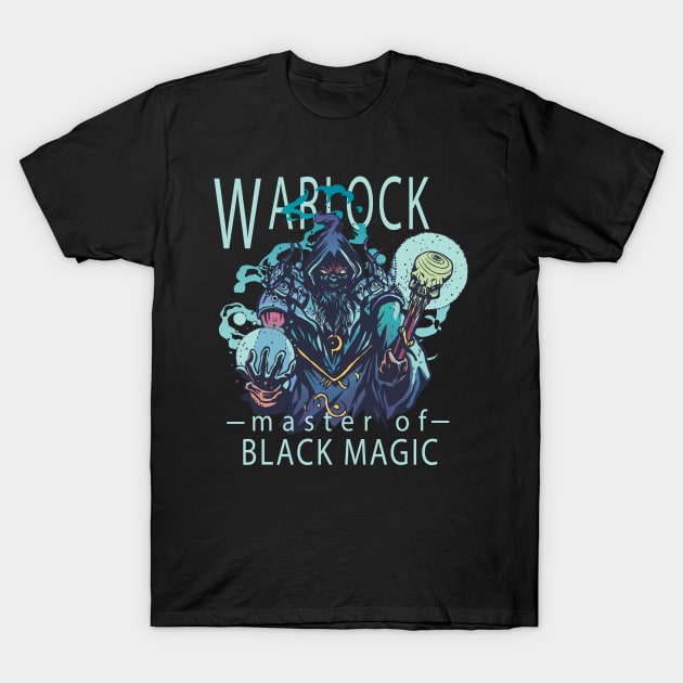 Warlock black magic T-Shirt by DaSy23